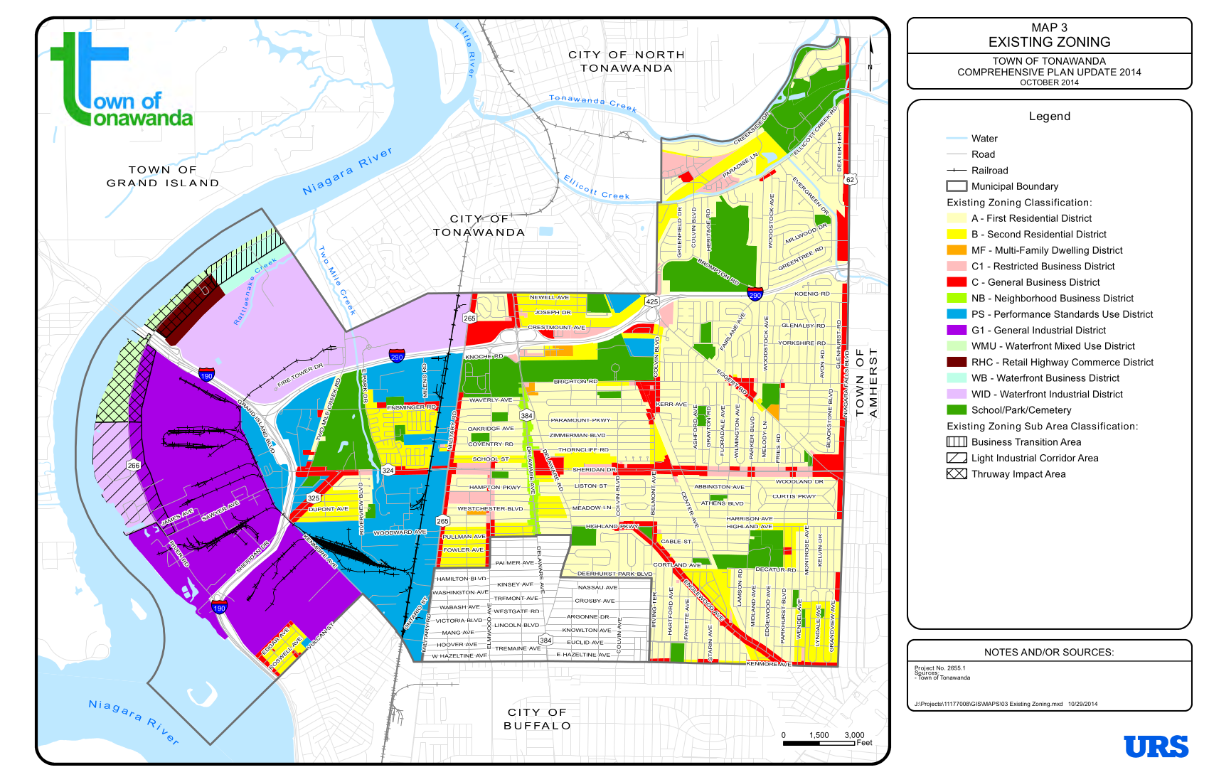 Current Tonawanda Zoning