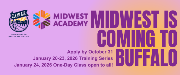 The Midwest Academy is coming to Buffalo!