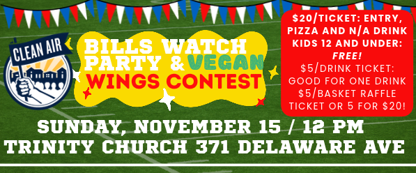 Buffalo Football Watch Party Fundraiser November 15!